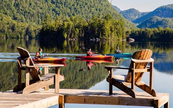 Suites Sur Lac Superieur-Mont-Tremblant Exterior foto